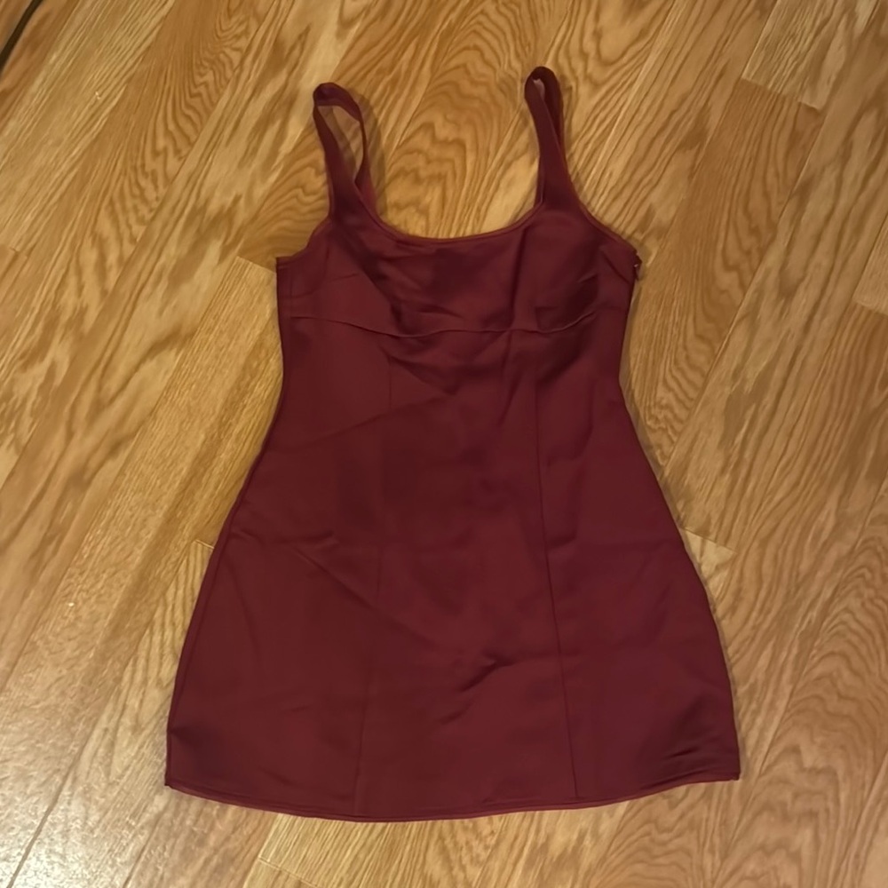 H&M Red Sleeveless Bodycon Mini Dress